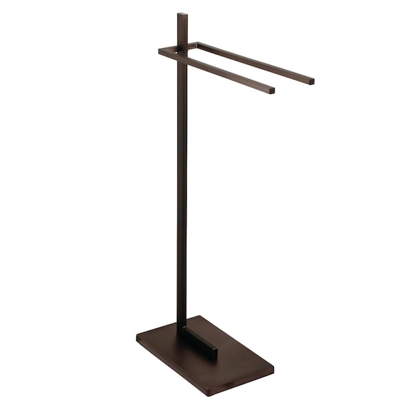 SCC8605 Edenscape Pedestal Dual Towel Rack, Oil Rubbed Bronze